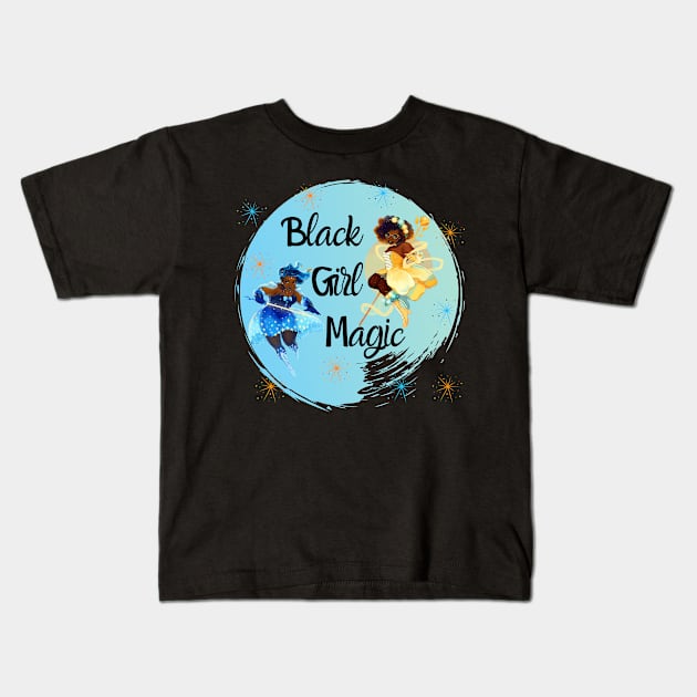 Black Girl Magic Kids T-Shirt by TaLynn Kel's Favorite Things